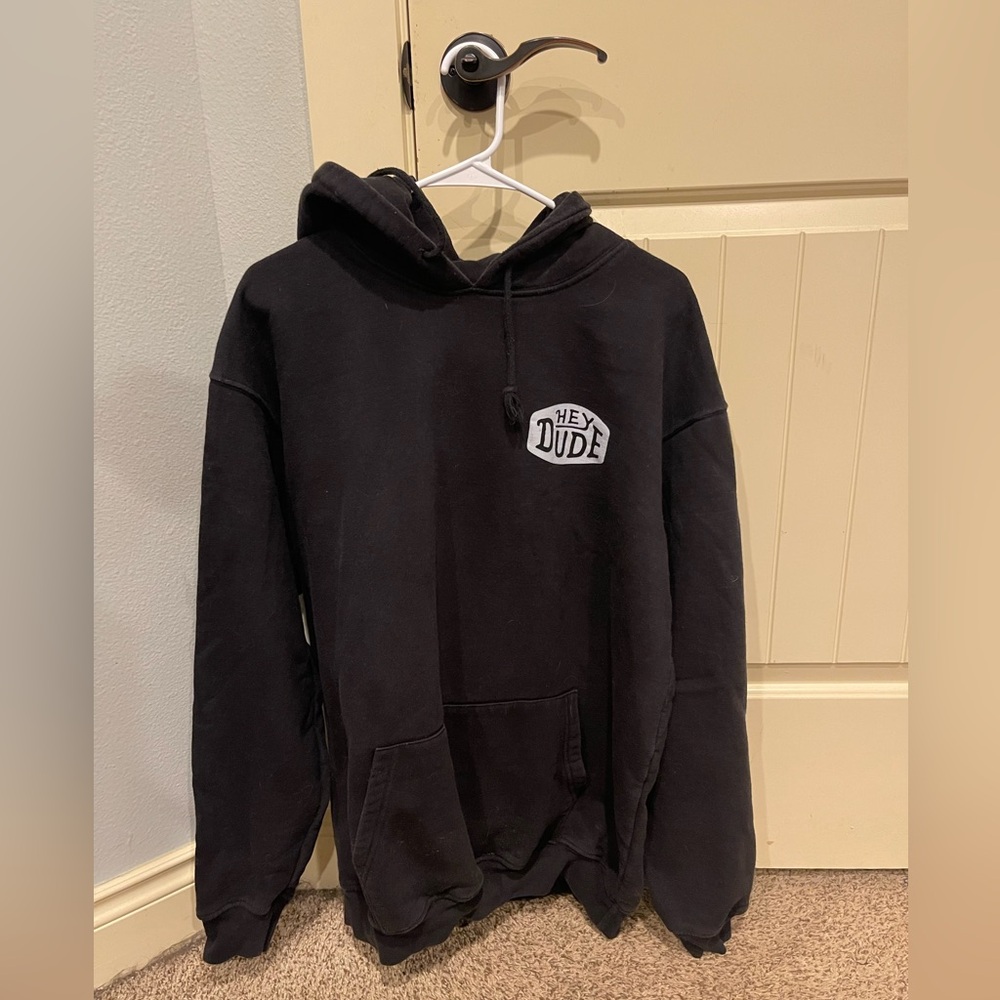 HEYDUDE XL Black Hoodie